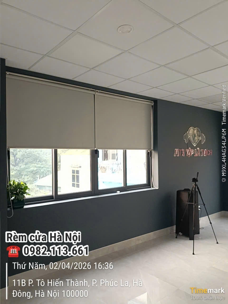 Rèm cuốn văn phòng mã RC23