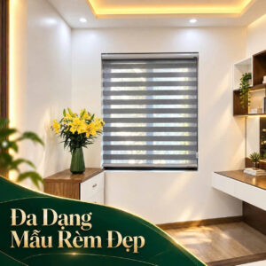 Rèm cuốn cầu vồng đẹp mã RCCV04