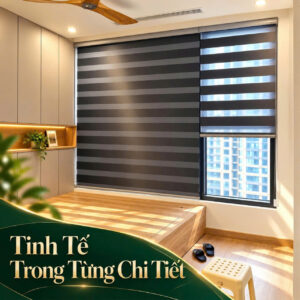 Rèm cuốn cầu vồng đẹp mã RCCV02